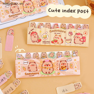 Mm 120 Cái Capybara Dính Chỉ Số Tab Kapibala Panda Memoranda Sổ Tay Trang Đánh Dấu Phân Loại Nhãn Dán Văn Phòng Đồ Dùng Học Tập VN