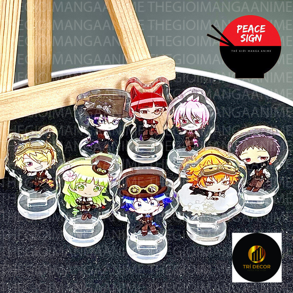 (3CM) Mô hình standee IRUMA GIÁ ĐÁO ver STEAMPUNK mica chibi arcylic anime Mairimashita Iruma-kun tr
