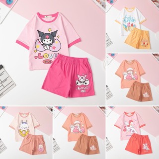 Bộ mùa hè LITIBABY vải cotton, dáng áo ngắn tay size 11kg - 24kg
