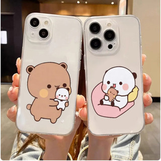 Ốp Lưng Cho Iphone 15 14 13 12 11 Pro Max Cặp Đôi Ốp Lưng Gấu Hoạt Hình Tình Yêu Dễ Thương Xs 6 7 8 Plus Ip11 Ip15 Ip14 Pro Max 11 Ốp Lưng