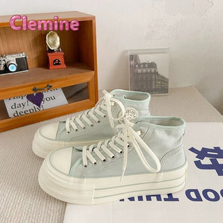 Giày vải cao cấp mới Giày nữ sinh màu trắng nhỏ Giày nữ sinh phong cách cổng buộc dây thời trang giày nữ