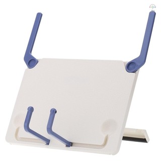Di Động Có Thể Gập Lại Bookend Bookstand Bookholder Khung Cho iPad Laptop Âm Nhạc Điểm Tab Sách Nấu Ăn Đọc