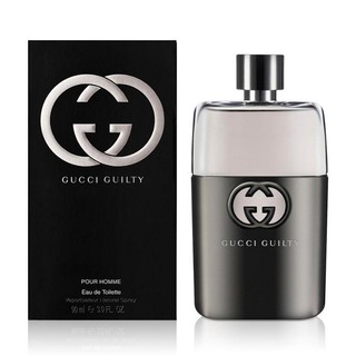 Gucci Guilty Pour Homme Men 's eau de toilette Lasting Fresh Aquatic Flower Charm Fragrance90ml