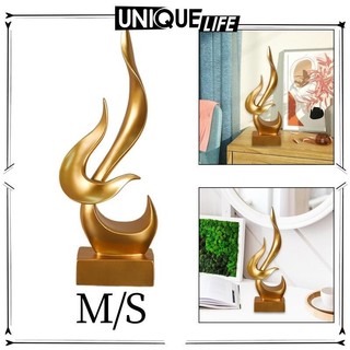 Bộ sưu tập tượng ngọn lửa trừu tượng Điêu khắc ngọn lửa sáng tạo