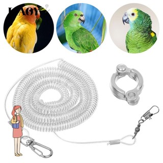 Dây đeo/Vòng đeo chân chim vẹt chống cắn linh hoạt siêu nhẹ chất lượng cao dùng để huấn luyện bay cho chim