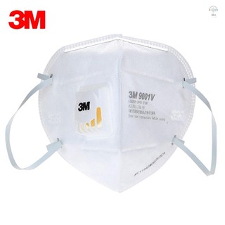 3m 9001V 1 Cái Mặt nạ phòng độc hạt KN90 s có van thở Aganist PM2.5 Chống khói bụi