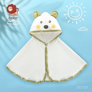 Quần Áo Chống Nắng Cho Bé Áo Choàng Thoáng Khí Băng Lụa Tập Đi Mùa Hè Mỏng Phong Cách Bé Gái Mùa Hè Trẻ Em Trẻ Em Áo Khoác Quần Áo