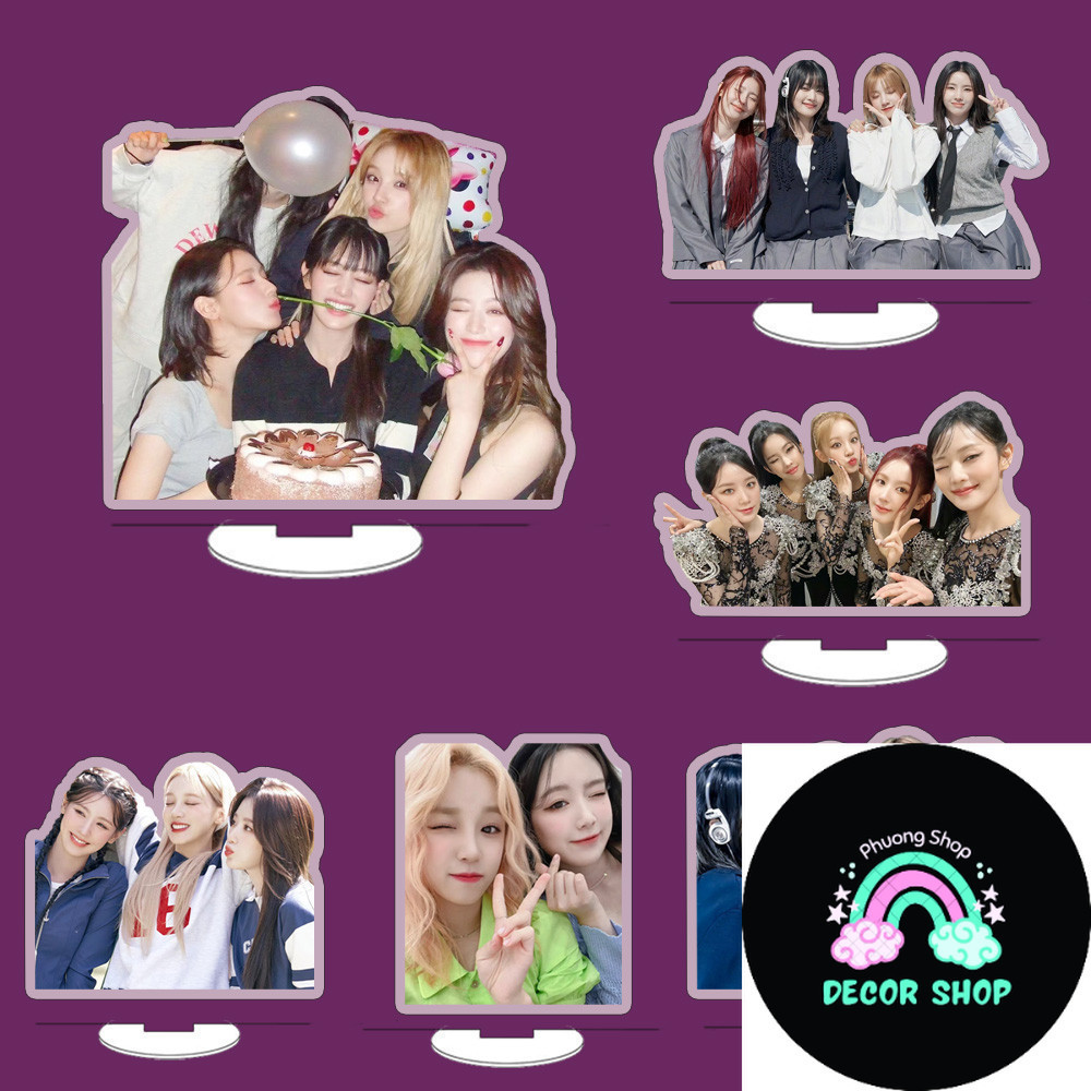 Gidle Minnie YUQI MIYEON SHUHUA So-yeon Jeon ACRYLIC Đồ trang trí