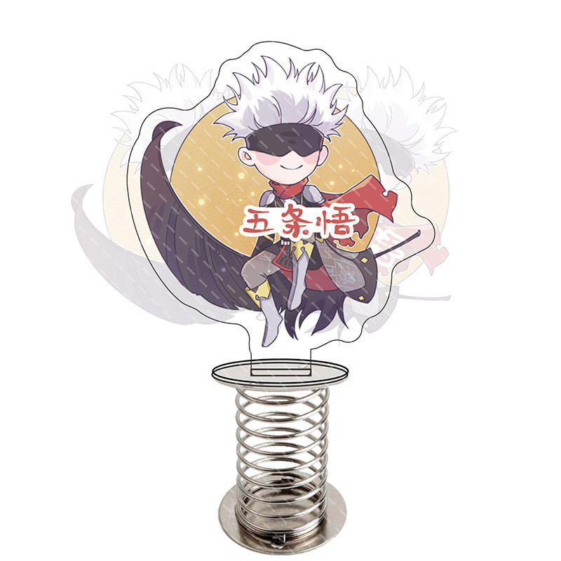 Knotweed Yuren Spell Fighting Jujutsu Kaisen Jujutsu Kaisen Gojo Go Anime Acrylic Hai Mặt Anime Đồ T