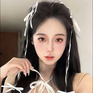 Dây ruy băng buộc tết tóc LAGU dây cột tóc màu pastel trơn cột tóc dễ thương phong cách Hàn Quốc