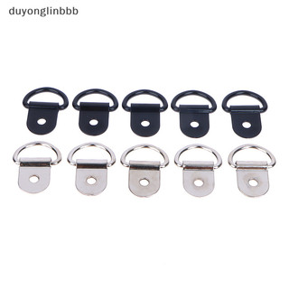 (Duyonglinbbb) 10 Chiếc Thép Không Gỉ Hình Chữ D Kéo Móc Buộc Xuống Neo Vòng Sắt Hàng Hóa Dây Buộc Xuống Vòng Cho Xe Kéo RV Thuyền Phụ Kiện MỚI