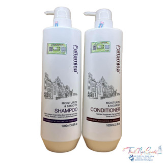 Cặp gội xả dưỡng và phục hồi tóc hư tổn Pallamina Collagen Keratin Complex 1000mlx2 ( New 2022 ) - TN