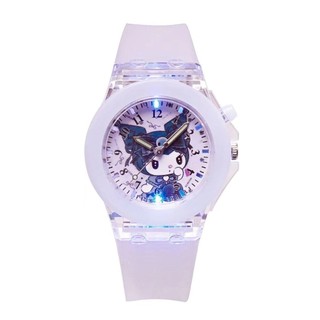 [Ưu đãi đặc biệt] Đồng hồ Kuromi sử dụng cao cấp Đồng hồ học sinh trung học cơ sở dễ thương Jelly Dạ quang Đồng hồ điện tử Quà tặng tinh tế cho bạn bè Ngày lễ