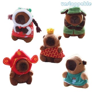 Unstop * Sáng Tạo Capybara Móc Khóa Túi Dễ Thương Quyến Rũ Thú Nhồi Bông Đáng Yêu Móc Khóa Trang Trí