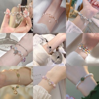 Vòng Đeo Tay Dạng Vòng Đính Nơ Thời Trang Cho Bạn Gái