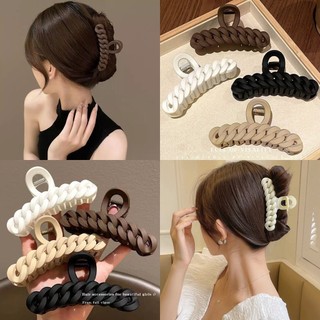 Jojo coco mờ hình học cá mập kẹp thời trang hàn quốc đơn giản nữ mùa thu mũ