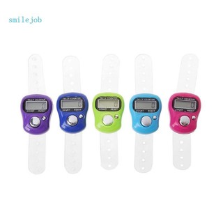 Bộ đếm ngón tay Mini LCD Màn hình kỹ thuật số điện tử Máy đếm ngón tay để đếm hàng chơi gôn Đếm L