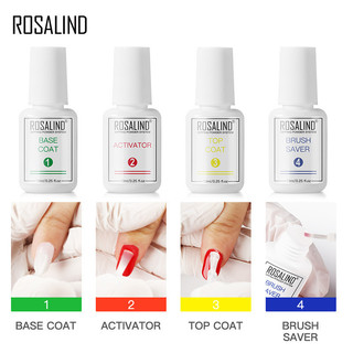 Rosalind Nhúng Bột Bộ Móng Tay Lấp Lánh Bột Ba Chiều Móng Tay Nghệ Thuật Trang Trí Cho Tự Nhiên Khô Móng Tay Bụi Không Cần Chữa Đèn