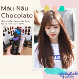 Màu nhuộm tóc Nâu Chocolate KEROA SANG TRỌNG SIÊU BÓNG TÓC 100ML (6.77) - MK