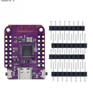 Toxicla01esp32 s2 mini wifi board esp32 - s2fn4r2 dựa trên esp32 - s2 4mb flash 2mb psram micropython cho arduino tương thích d1 nâng cấp mini