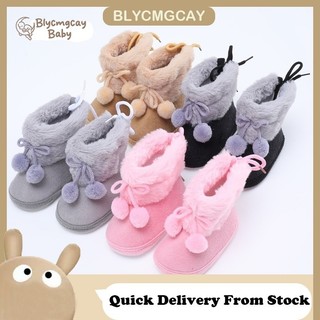 Giày trẻ em đế mềm chống trơn trượt giày tập đi mùa thu đông giày bé gái