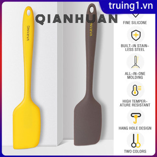 Qianhuanspoons Dụng cụ nấu nướng silicone chịu nhiệt độ cao Muỗng kem Khuấy - thìa đũa phép Truing Dụng cụ 1