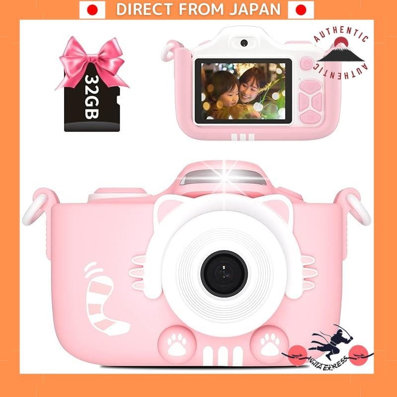 Canubo Kids Camera for Children Digital Camera 40MP 1080P HD Timer Shooting Selfie Capable 2 inch IP