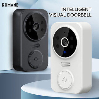Romane  Chuông cửa video thông minh tại nhà chuông cửa video không dây thông minh dingdong chuông cửa nhắn tin liên lạc hai chiều