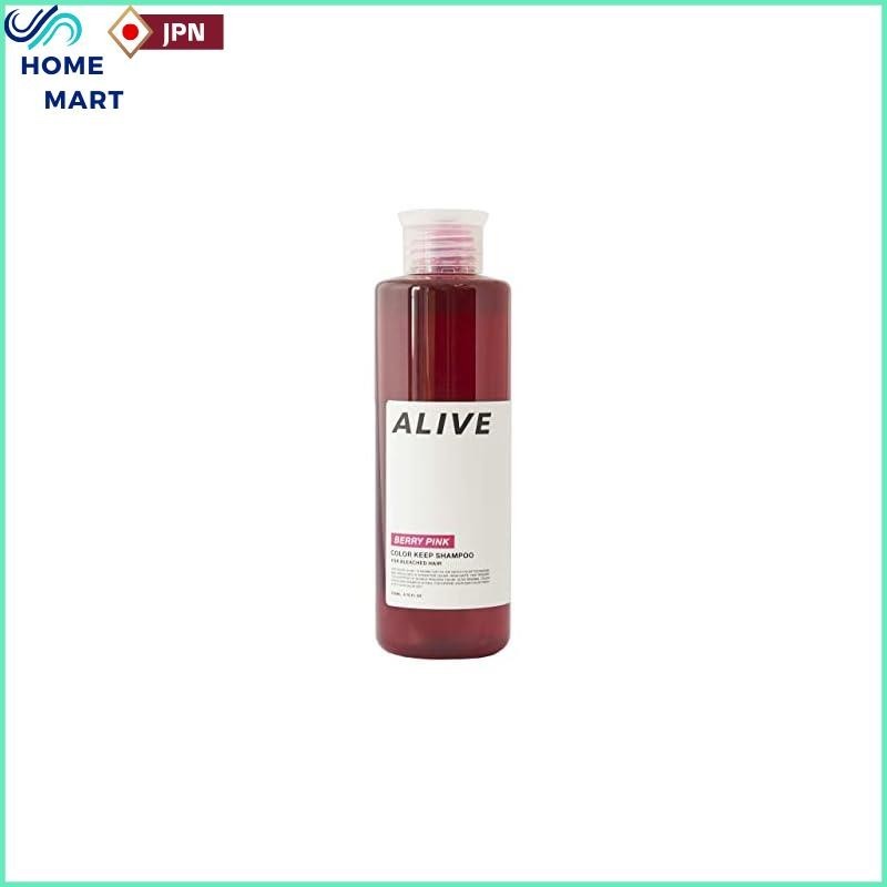 ALIVE COLOR KEEP SHAMPOO (Pink) Alive Color Shampoo Ultra-Rich Berry Pink Shampoo 200ml Hair Color 1