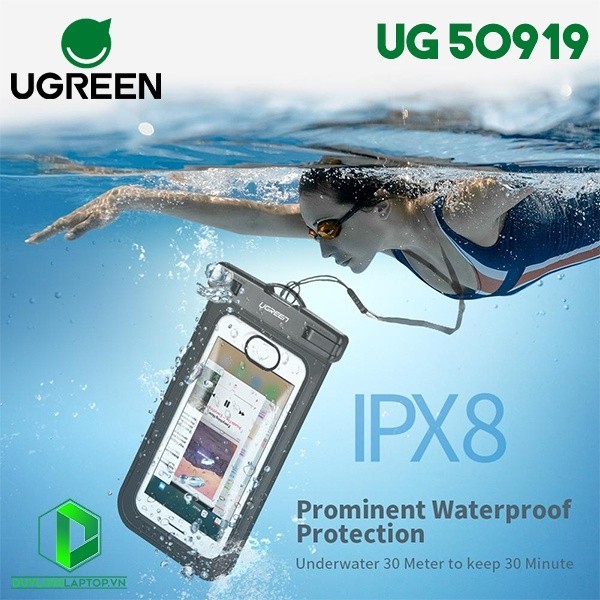 Túi đựng điện thoại chống nước UGREEN 50919 LP186 (màng hình 4>6.5inch)