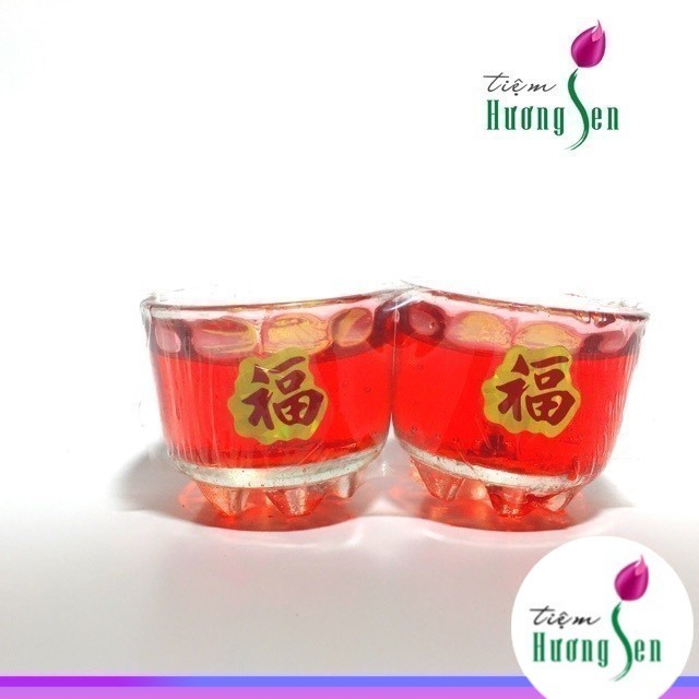 Đèn cầy ly múi