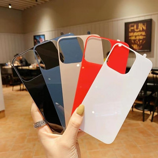 Phim bảo vệ màn hình Phim bảo vệ mặt sau điện thoại 5D phù hợp cho iPhone 11 12 13 14 15 Pro Max XR XS 7 8 Plus SE chống mài mòn pelicula traseira
