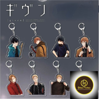 Móc chìa khóa bằng acrylic in hình anime given given độc đáo_đh