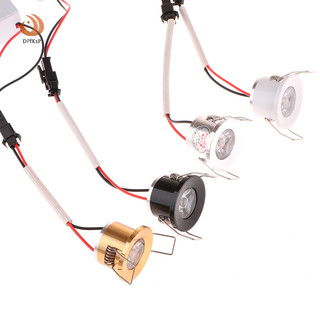 (Ygd) Đèn LED chiếu sáng trần âm trần nhỏ COB 1WDimmable Driver Bao gồm cho tủ trưng bày gia đình Khách sạn Skirg, v.v.