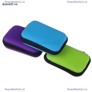 Peaceshells 1pc mini camera case bag multi-function earphone bag video waterproof digital portable bag eva storage box storage bag.