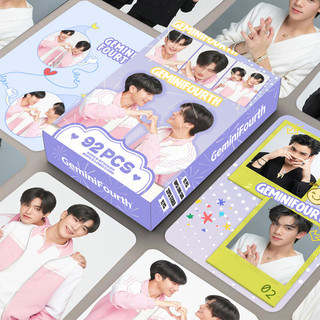  Geminifourth Photocard Lomo Card 60 chiếc Thẻ + 32 chiếc Nhãn dán 