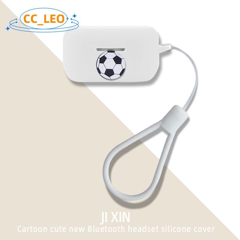 For Technics EAH-AZ60 Case Technics EAH-AZ60 Silicone Soft Case Solid Color Silicone Lanyard Pendant