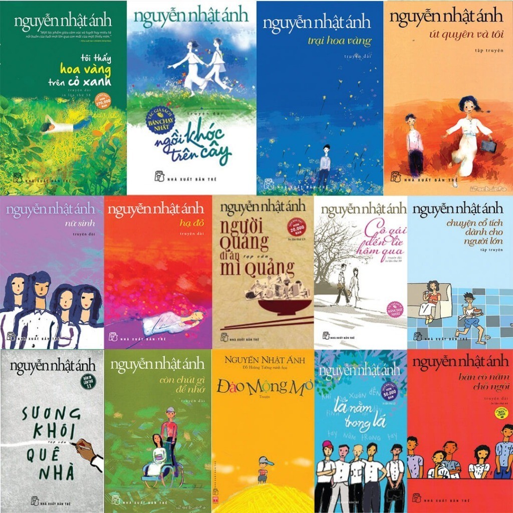 Sách -Tuyển tập truyện hay tác giả Nguyễn Nhật Ánh (lẻ cuốn)