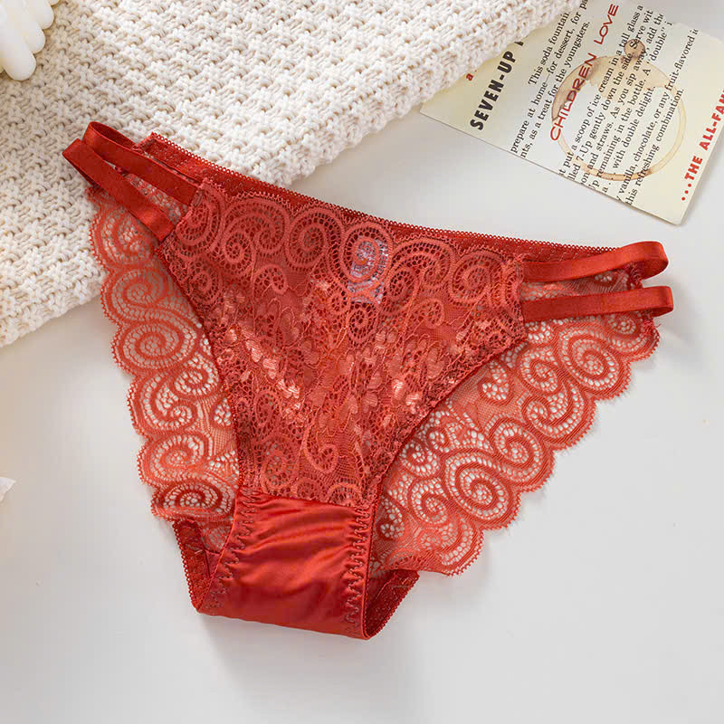 Bộ 5 Quần Chip Ren R18 Quần Lót Ren Gợi Cảm Quần Lót Nữ Ren Xuyên Thấu Dây Sexy Mềm Mại Quyến Rũ Gợi