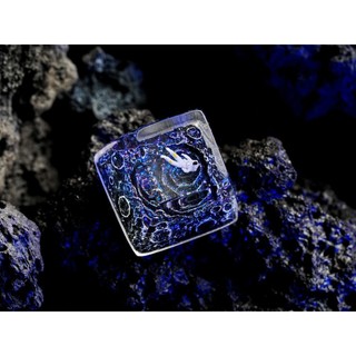 Keycap Spacebar Interstella, Nút bàn phím Galaxy, keycap lẻ, Phụ kiện bàn phím cơ, Nút bàn phím handmade