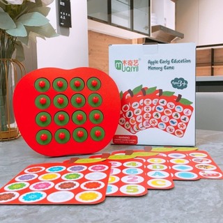 New Product#Children's Memory Training Concentration Thinking Parent-Child Interactive Table Game Chess Boys and Girls Early Education Educational Toys4wu
