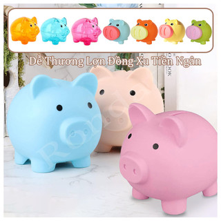 Dễ Thương Lợn Đồng Xu Tiền Ngân Hàng Trong Suốt Hình Lợn Bình Đựng Tiền Trang Trí Bàn Làm Việc Nhà Quà Tặng Sinh Nhật Cho Trẻ Em chunnimvn