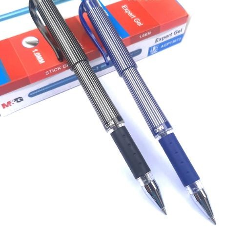 COMBO 2 Bút ký, Bút bi nước mực Gel Ngòi 1.0mm MG AGP13672 / Ruột thay thế MG 7002