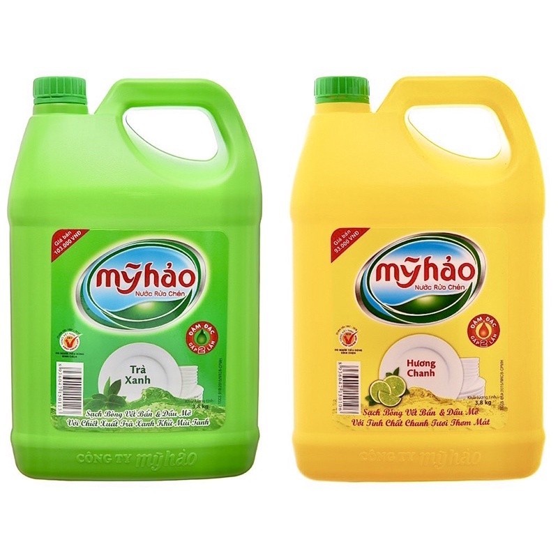 NƯỚC RỬA CHÉN MỸ HẢO 3.6kg