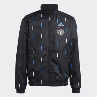 Adidas Bóng đá Áo Khoác Anthem Manchester United Nam Đen HT1997