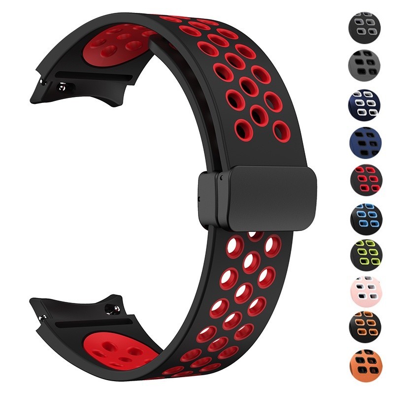 Dây đeo từ tính Tương thích cho Samsung Galaxy watch 6 4 cổ điển 47mm 43mm 46mm Vòng đeo tay D-Buckl