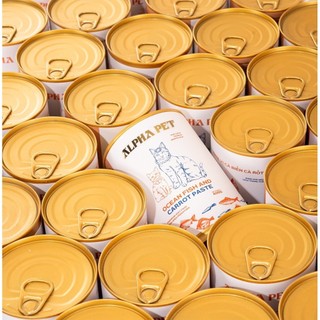 Pate Cho Chó Mèo ALPHA PET Lon 400g