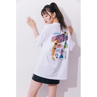 Fempass BEV Rena Miyashita In Hình Thường Ngày Cotton Nguyên Chất Áo Thun Ngắn Tay Nam Nữ Cùng Phong Cách