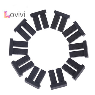 10 cái / lốc lc mô đun quang cắm bụi sợi sfp vỏ bảo vệ mô đun mới