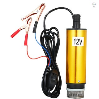 Máy bơm chìm DC 12V / 24V để bơm nước dầu Diesel 51mm Dầu nước Bơm chuyển nhiên liệu Diesel Tiếp nhiên liệu với màn hình Fliter
